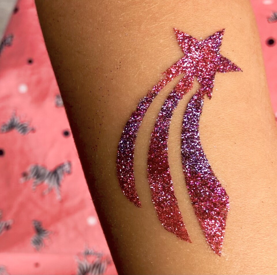 Glitzertattoos - NiMas KinderEventAgentur